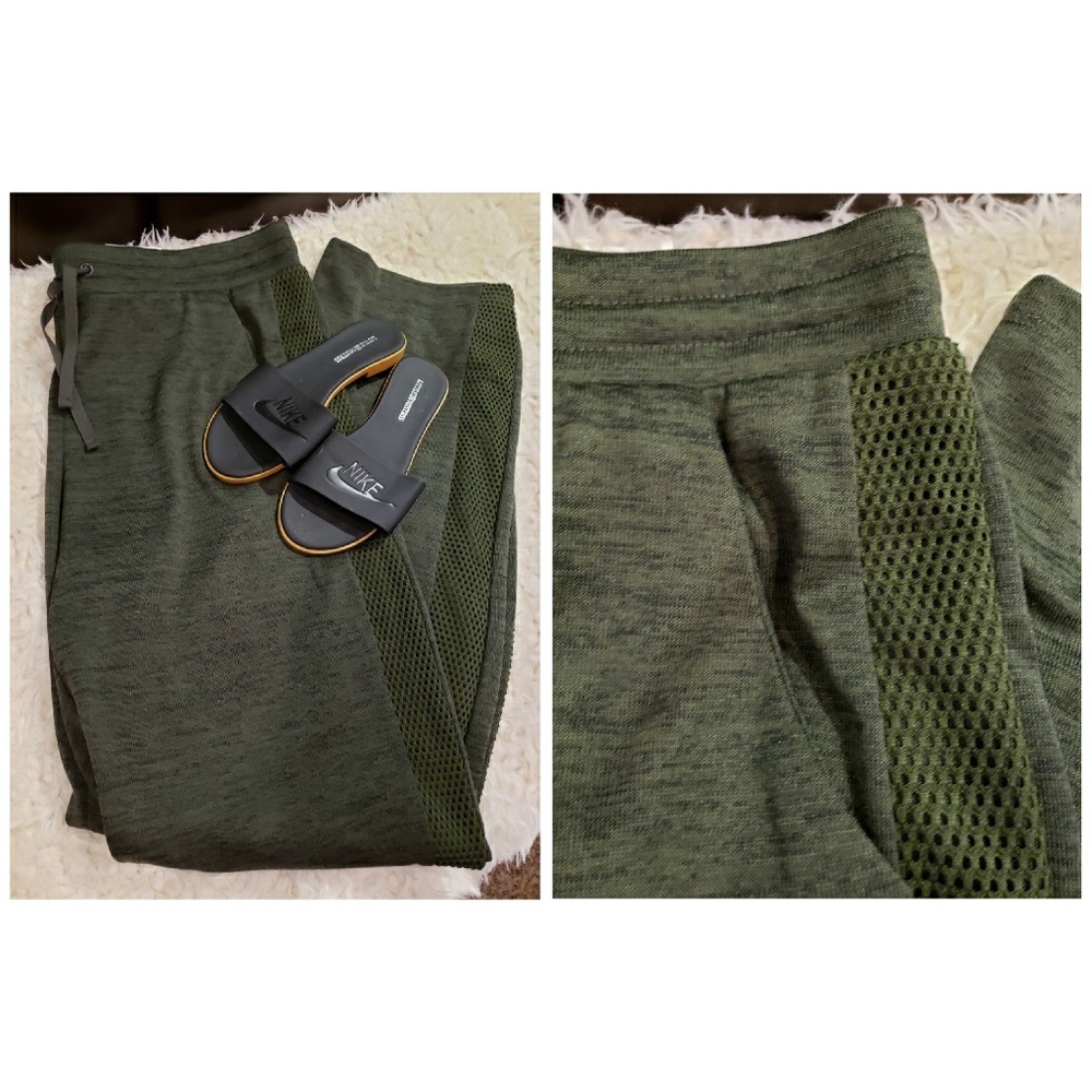 NWT St John's Bay High Rise Track Loose Pants-L